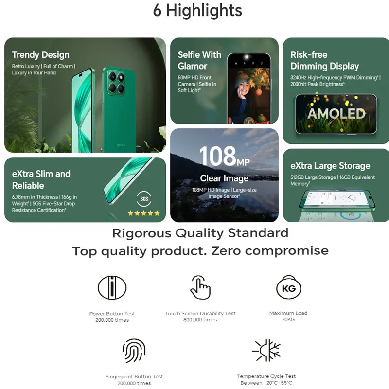 Смартфон HONOR x8b 8/512ГБ global