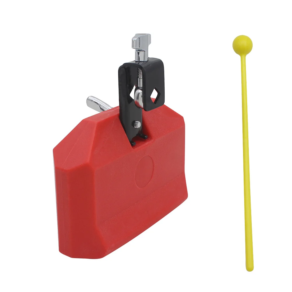 Барабанная игрушка-хлопушка детский пластиковый колокольчик-корова музыкальный