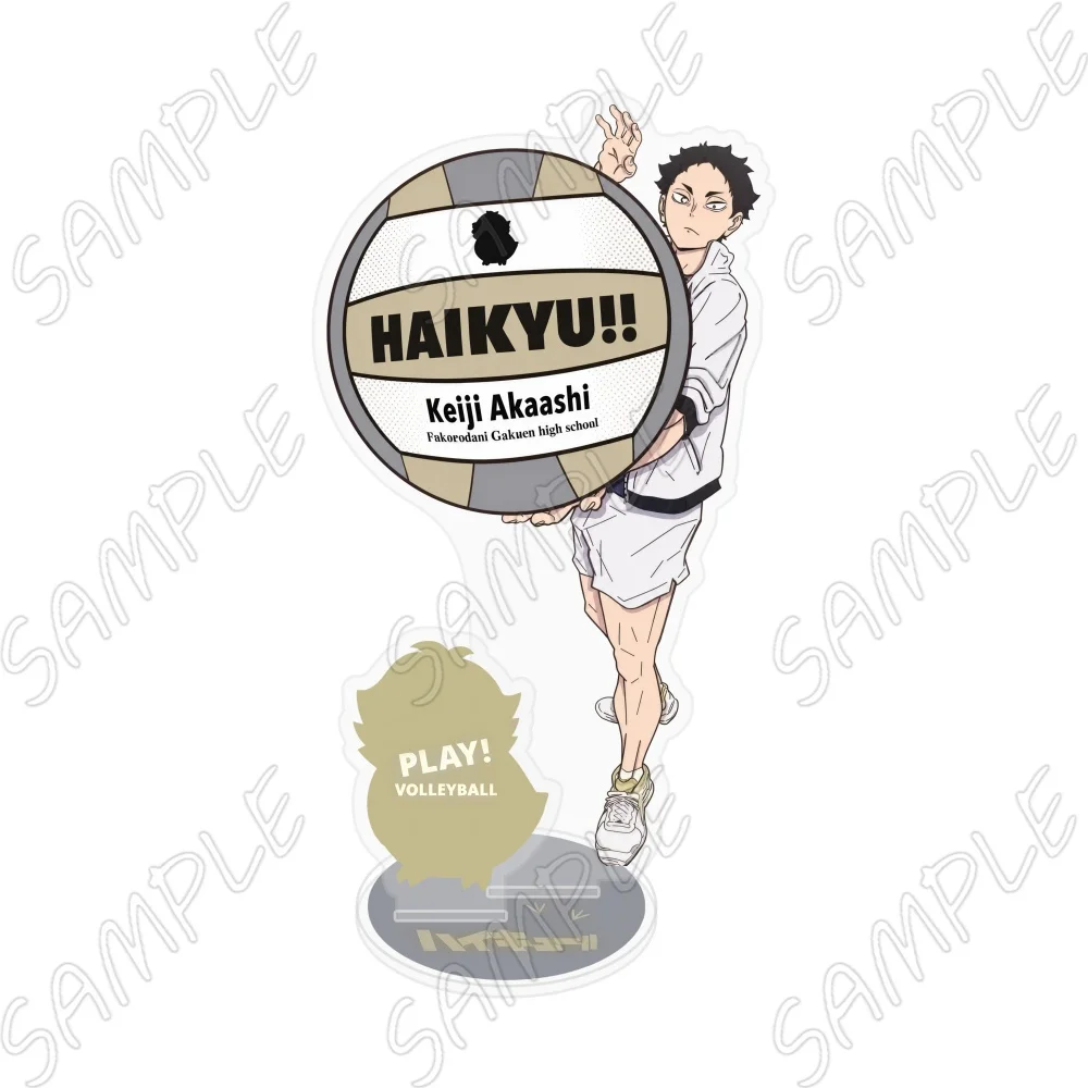 Фото Акриловая фигурка-подставка Haikyuu: Хината, Тобио, Котаро, Карасуно, 15 см, настольное украшение, модель для демонстрации, брелок №5