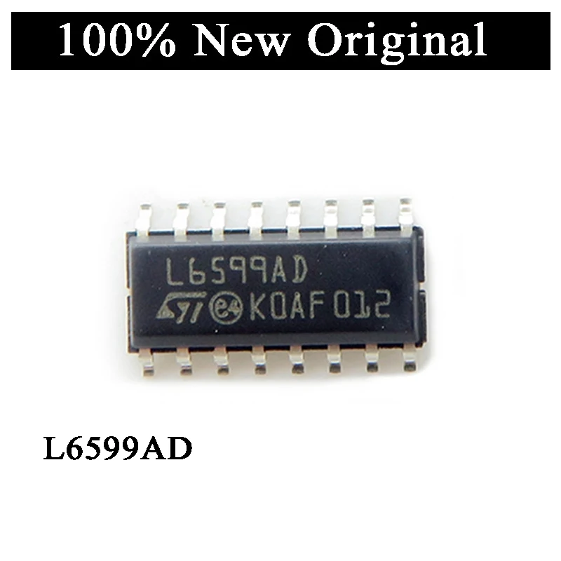 

5Pcs L6599D L6599AD L6599ATD L6599 sop-16 New original SMD LCD power supply ic chip In stock