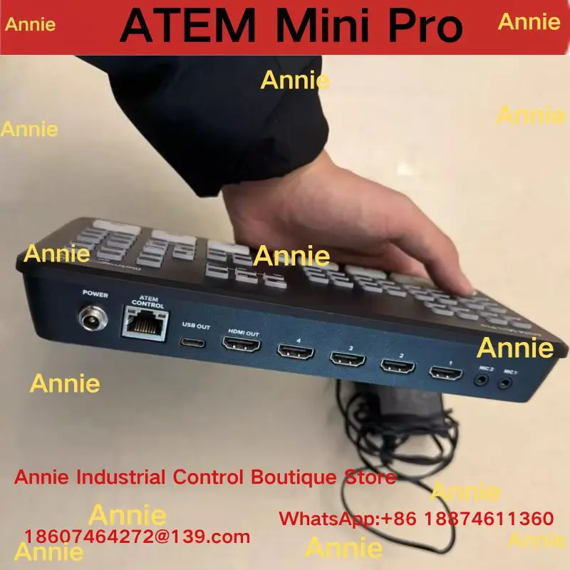 Фото Проверенная б/у станция режиссера ATEM Mini Pro 4-канальная HD №1