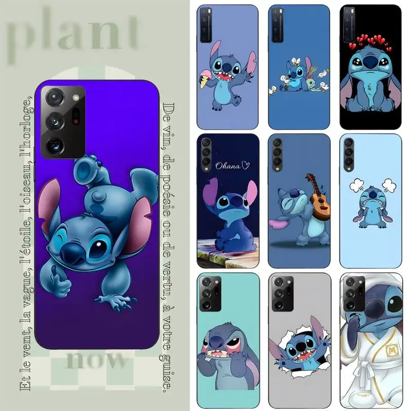 

Cute Cartoon-Stitchs Phone Case for Samsung S5 S6 S6edge Plus S22 Ultra Plus 5g M10 M11 M20 M21 M30 M31 M51 S Prime Fundas Shell