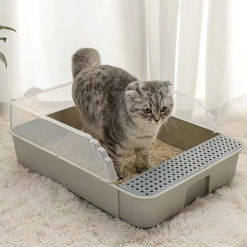 Large Large Full Semi-enclosed Cat Toilet Deodorant Anti-san