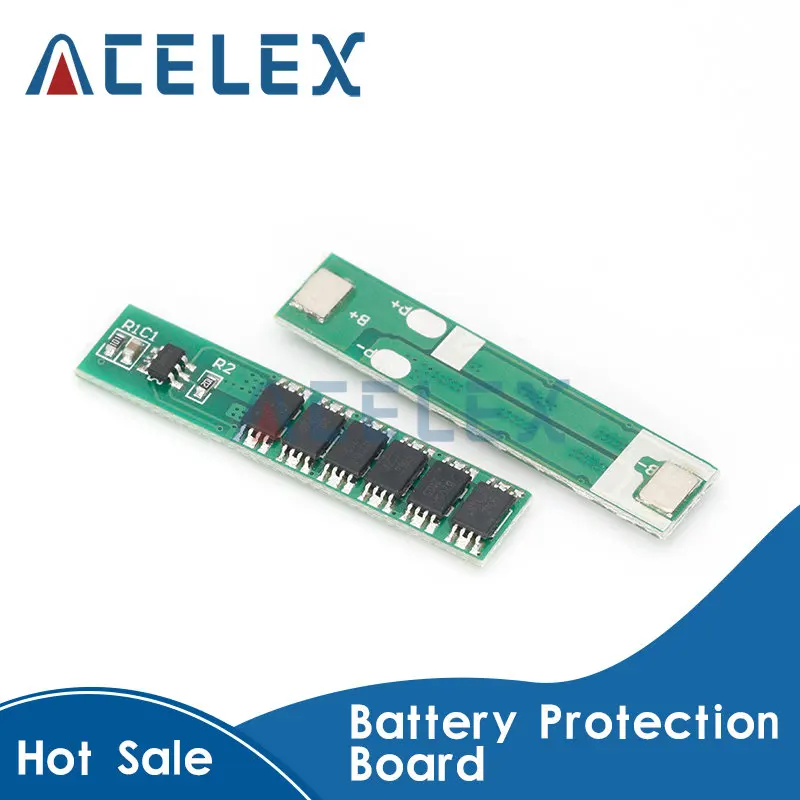 

Защитная плата 1S 15A li-ion BMS PCM для литий-ионного литиевого аккумулятора 18650