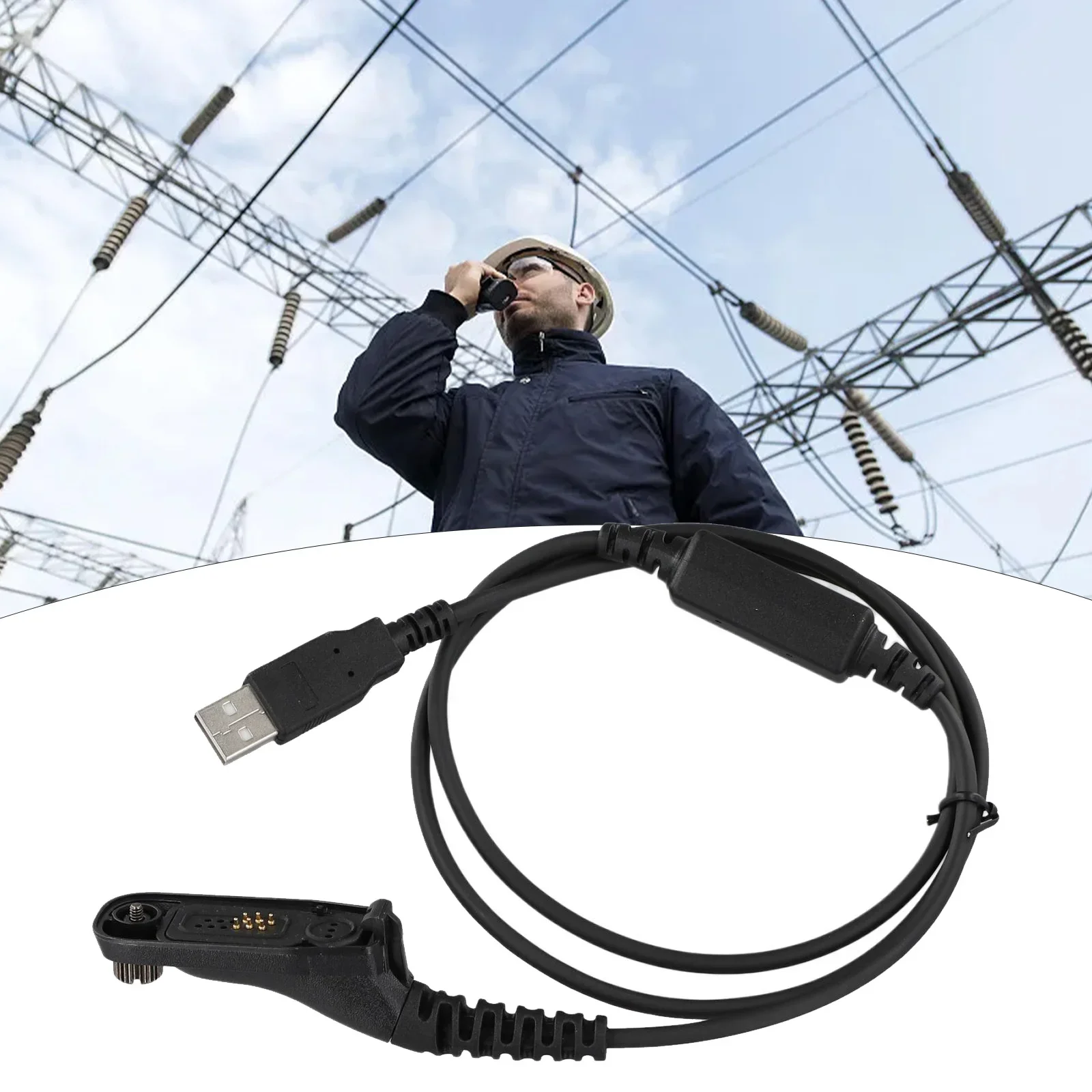 Фото USB-кабель для программирования для DP4800/DP4801/DP4400/DP4401/DP4600/DP4601, аксессуары для портативной рации Progamming №2