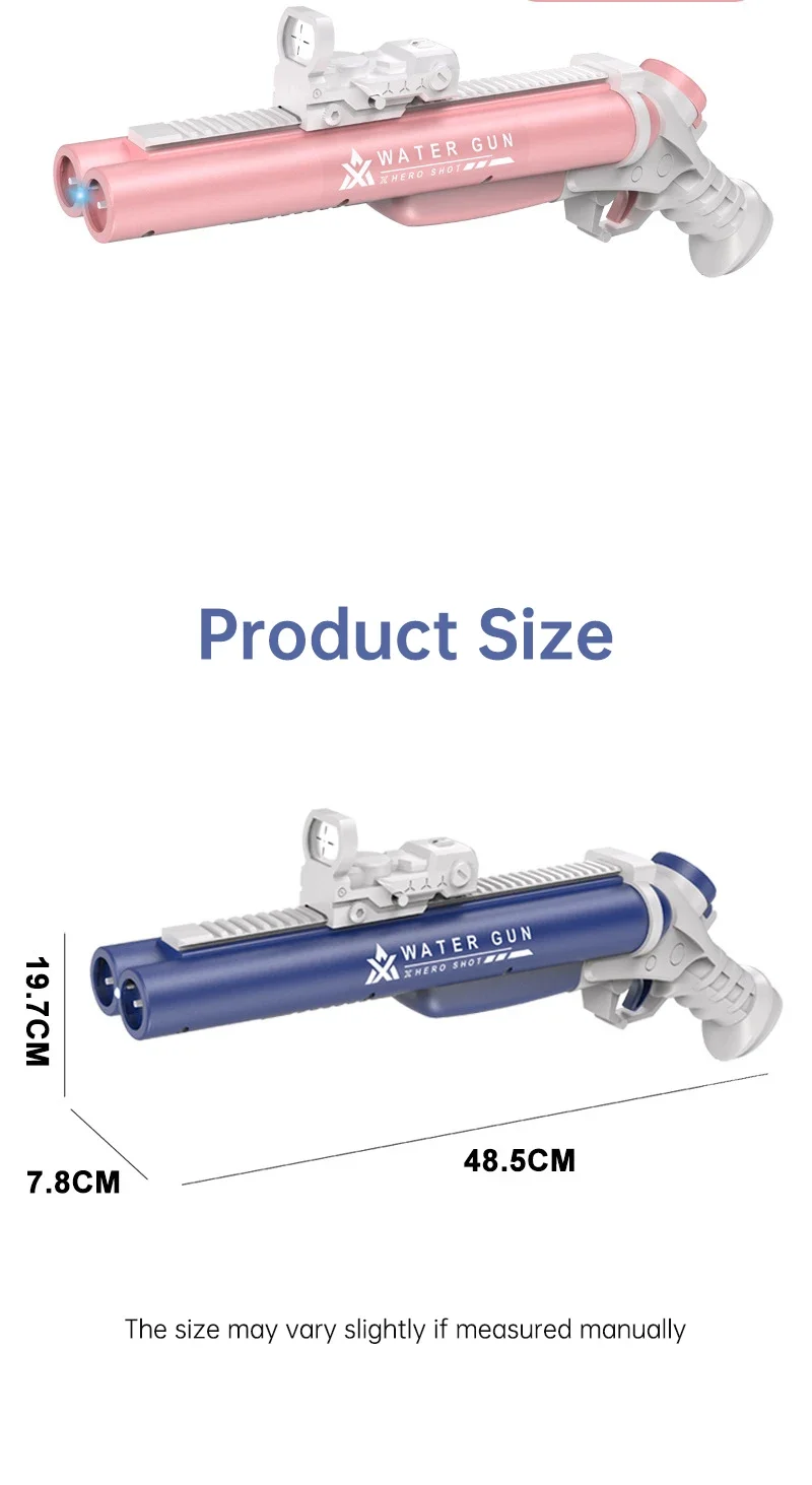 Электрический Водяной пистолет-Дробovik Автоматический Пистолет Для Непрерывной