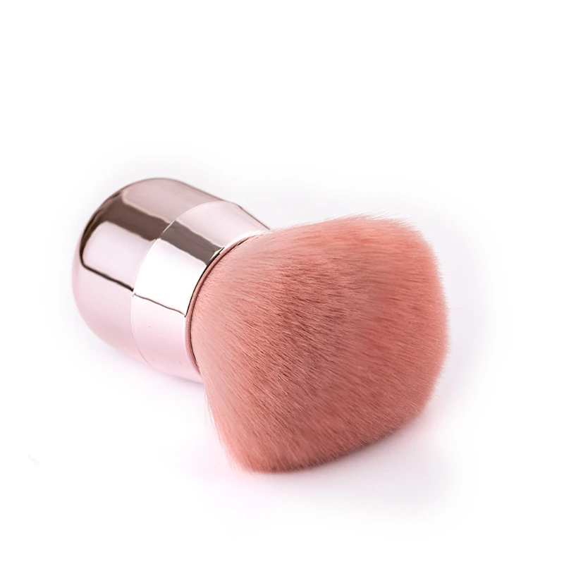 

Multi-functional Foundation Makeup Brush Kabuki Brush Nail Art Dust Powder Remover for Professional Salon Home Use Pink