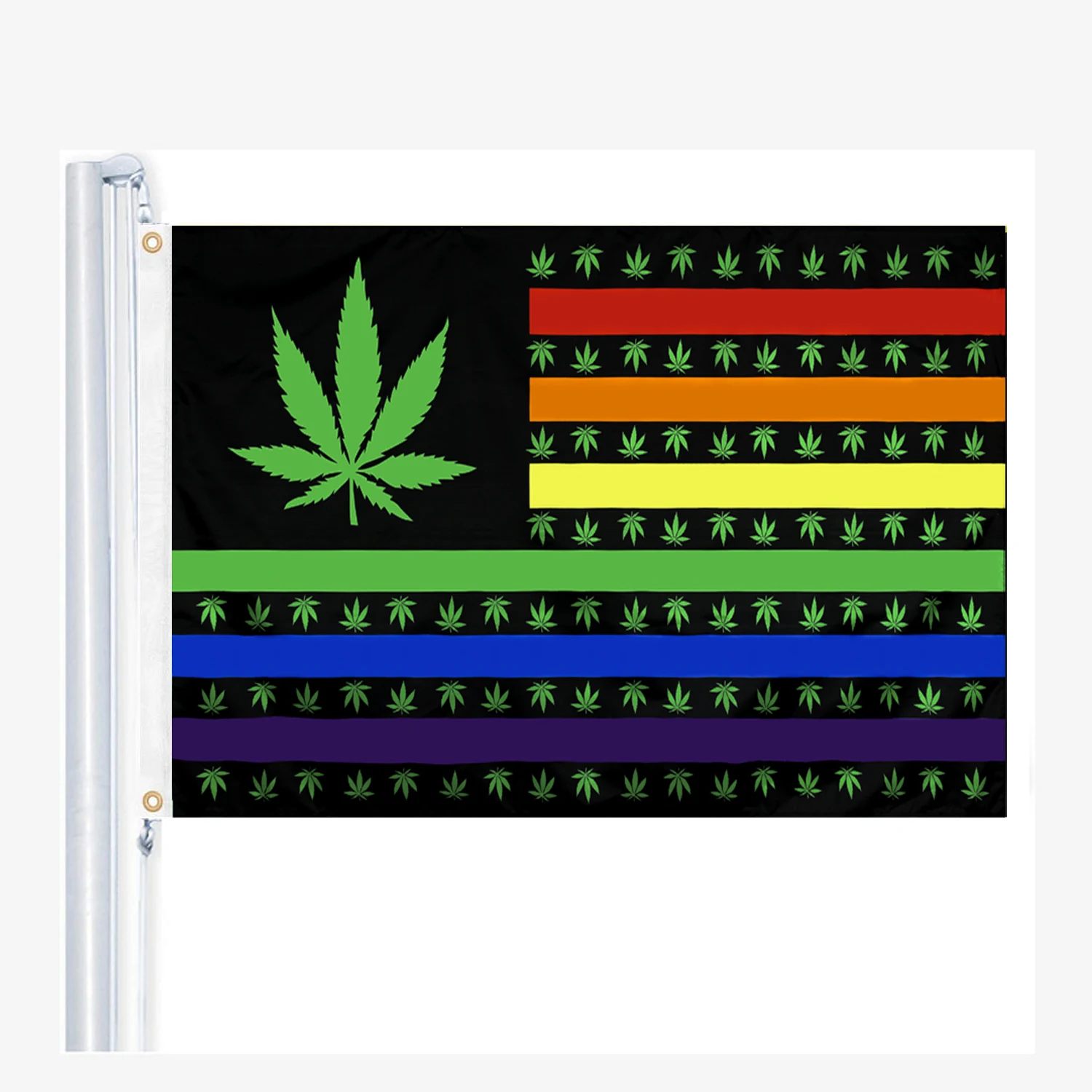 

Rainbow grass flag flags,country 90*150CM,100% polyester,banners and flags