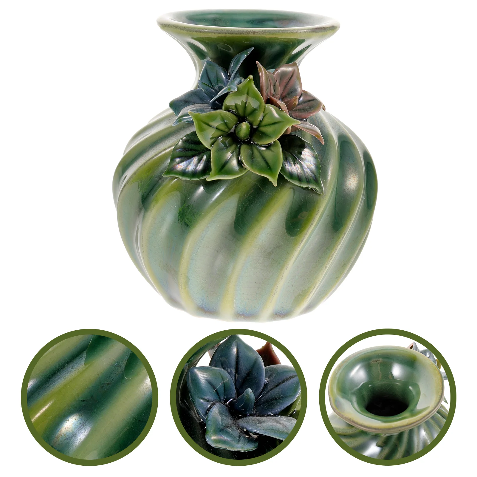 

Vase Flower Ceramic Floral Modern Arrangement Decorative Vases Farmhouse Table Container Pot Dry Centerpiece European Minimalism