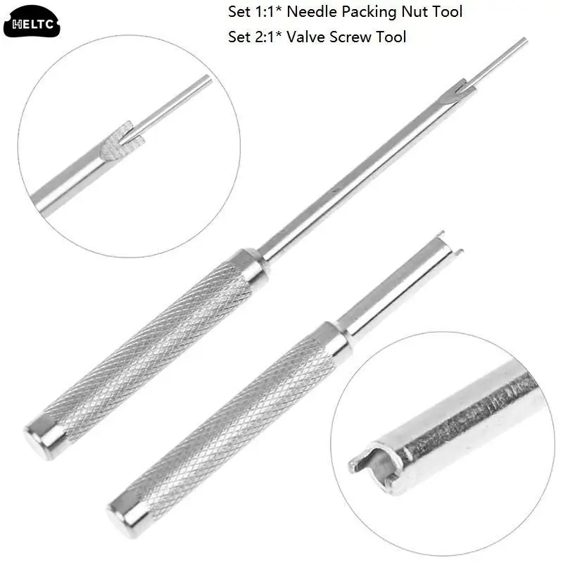 Needle Packing Nut &amp Valve Screw Replacement Repair Tool Airbrush Accessories For Double Action Air Brush Spray Gun Replace