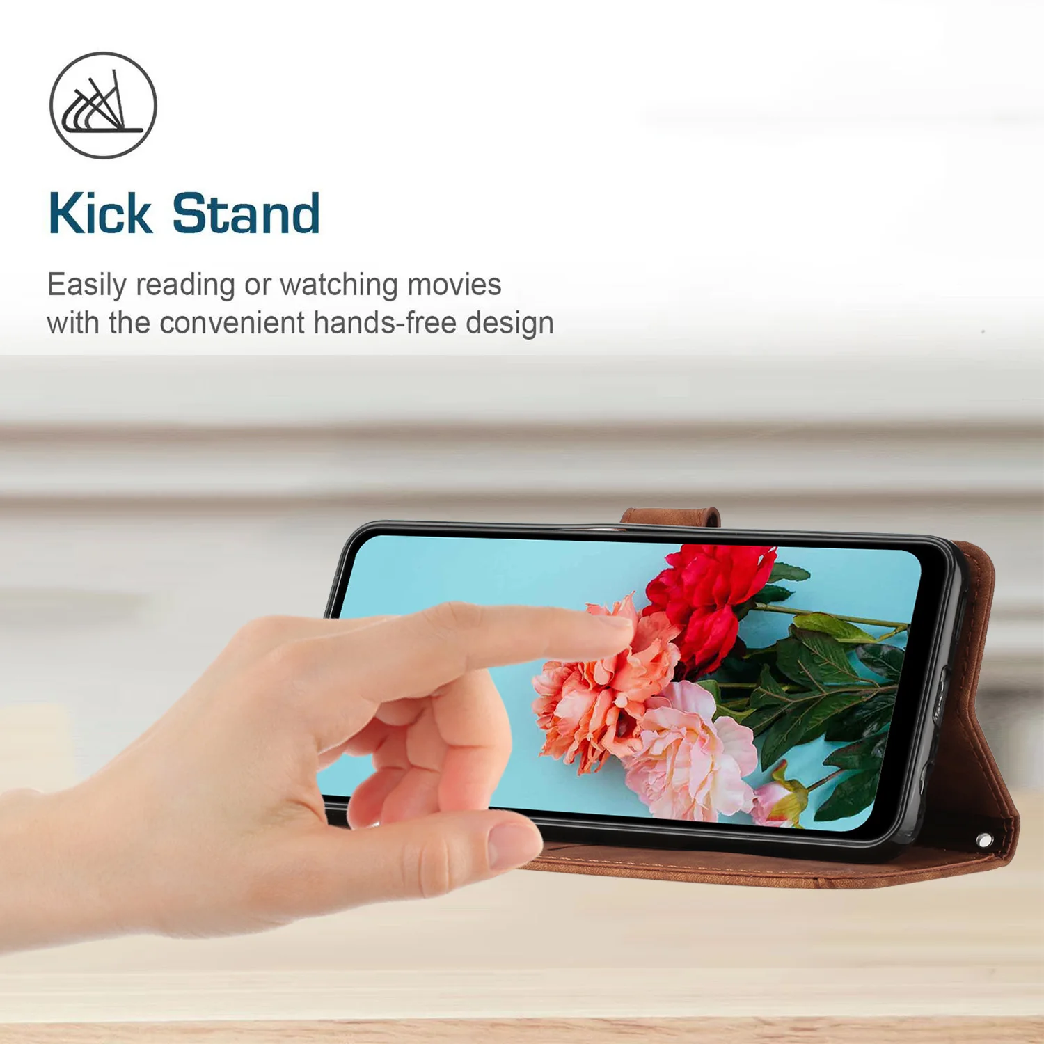 Кожаный чехол-книжка с геометрической линией для Huawei P30 Lite Honor 200 90 70 Pro X9b X8b X7b X9a X8a