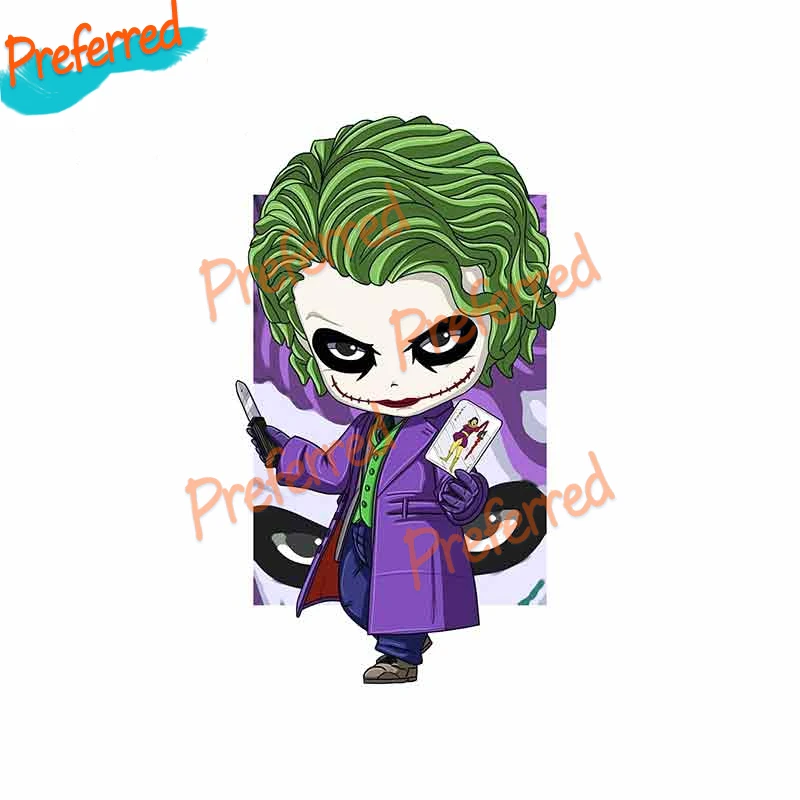 

Водонепроницаемые автомобильные наклейки для мультяшного шлема Джокера мотоцикла солнцезащитный винил JDM бампер багажника грузовика граф...