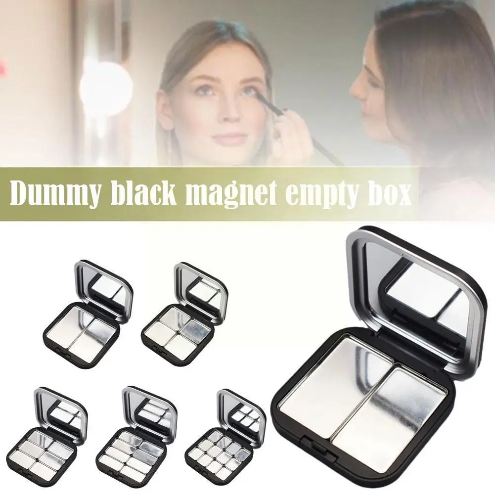 

New Empty Makeup Eyeshadow Case Lipstick Container DIY Refillable Containers Magnetic Sample Box Cosmetics Tool Q7W8