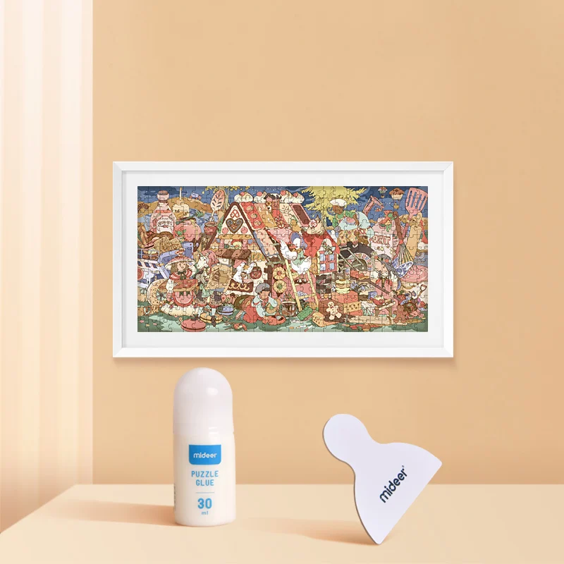Mideer Детский пазл-игрушка бумажная коробка для пазлов 3 года + картонная