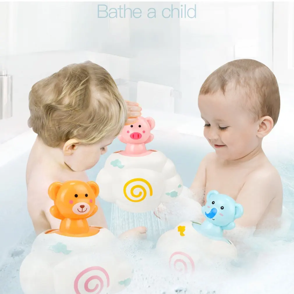 

Creative Baby Bath Water Spraying Shower Toy Toddlers Bath Tub Toy Kids Bath Time Game Bathroom Toys