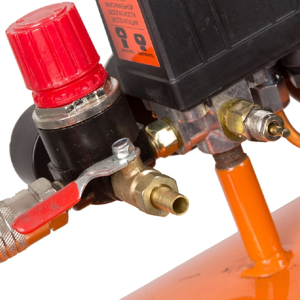 Compressor KMP-400/100P Vihr Single-acting air. compressor Compressed air machine Air buffer Electric |