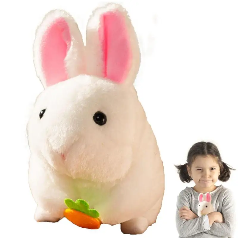 

Милая плюшевая игрушка, милая заводная игрушка, Милый Мягкий Кролик Кукла-хомяк, животное, плюшевое животное, игрушка для маленьких девочек ...