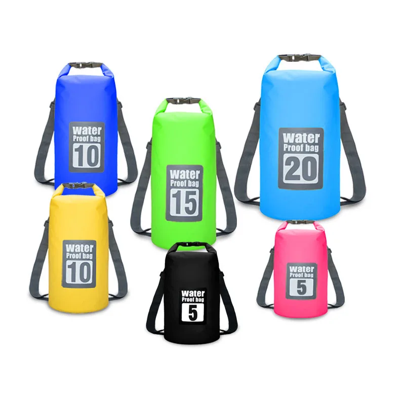 

5L/15L/30L Waterproof Water Resistant Dry Bag Sack Storage Pack Pouch Swimming Outdoor Kayaking Canoeing River Trekking Boating