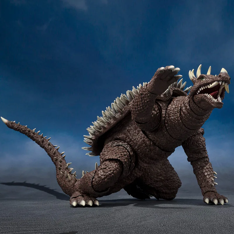 Фото Оригинальная коллекционная фигурка Bandai SHMonsterArts Godzilla vs Gigan ANGUIRUS 1972, готовая модель, подарок для коллекционеров №4
