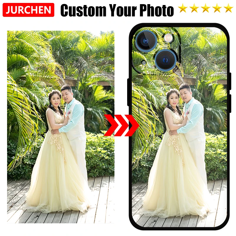 JURCHEN пользовательский DIY Имя текст чехол для iPhone 13 12 Mini 6 7 8 Plus 11 Pro X XS MAX XR 5 6S SE 2020 2022