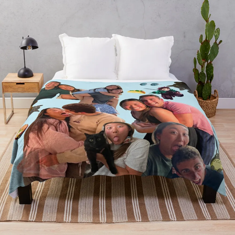 

Custom for Joshua 3.0 Throw Blanket Crochet Crochet Fashion Sofa Blankets Large Fluffy Plaid Thin Blanket