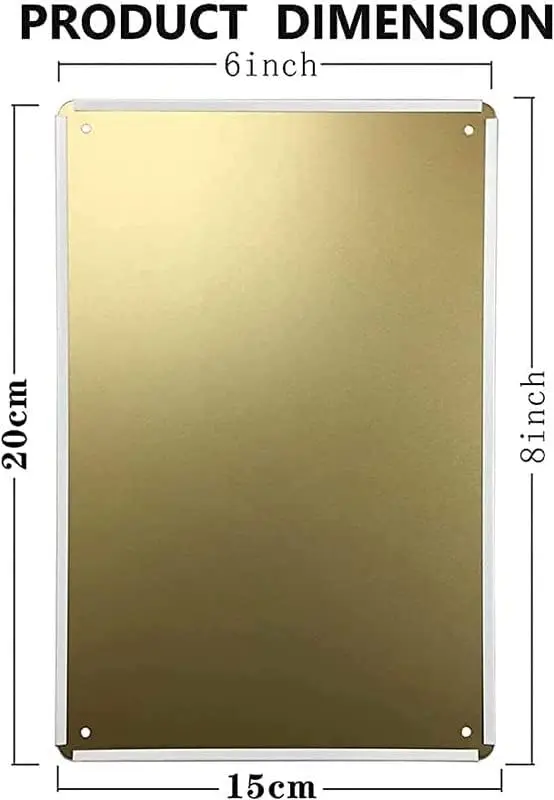 m Your Frend Prtner Dog Rottweler Плакат Metl Tn Sgn Wll Декор для Grge Mn Cve Br Ktchen 8x12