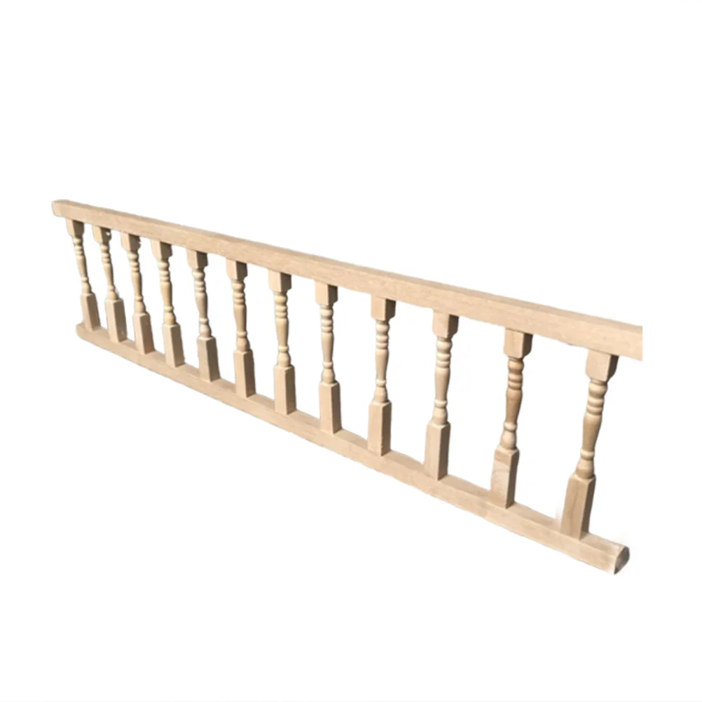 

30 5x75cm Home Decoration Miniature DIY House Wooden Fence 1:12 Scale Furniture Bamboo 1/12