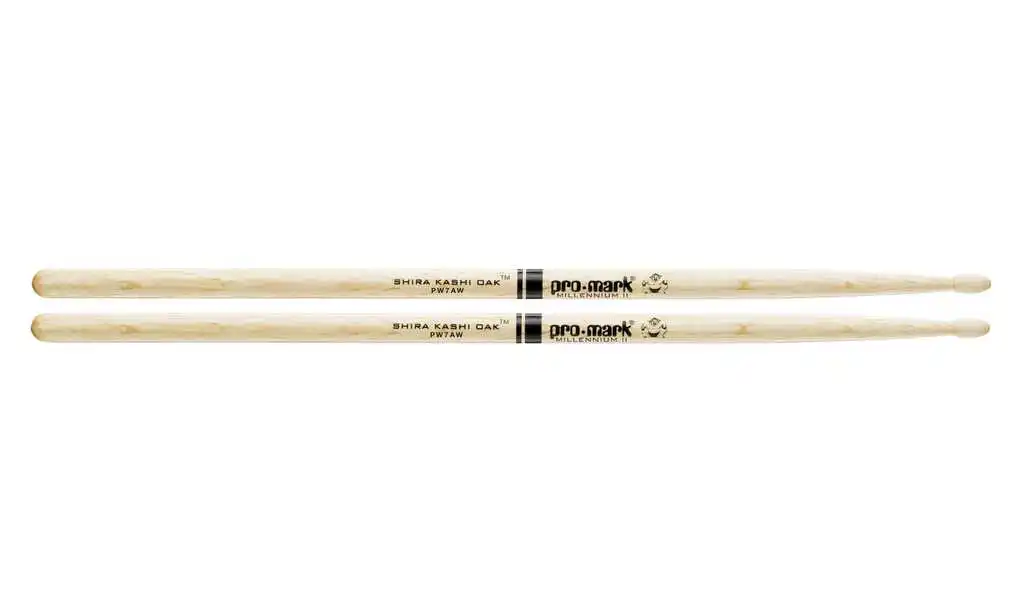 Shira Kashi 7A Барабанные палочки дуб деревянный наконечник ProMark PW7AW |