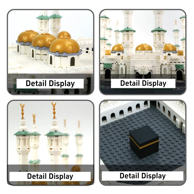 2291 шт. набор креативных архитектурных строительных блоков восстановленный мир