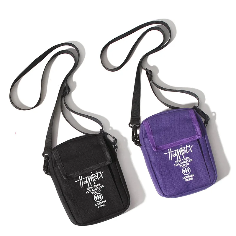 

Men Sling Bag Mini Crossbody Bag Fashion Phone Purse Breast Shoulder Bags Boy Canvas Messenger мужская сумка mens bag sling bag