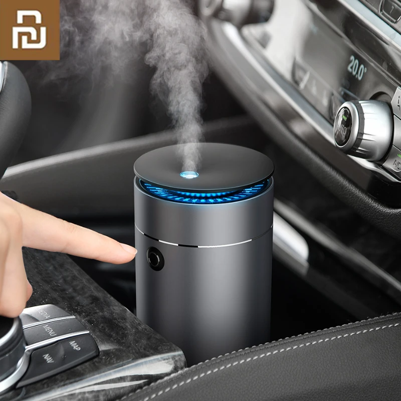 

Youpin Baseus Car Diffuser Humidifier Auto Air Freshener with LED Light for Car Essential Oil Aromatherapy Perfume Diffuser