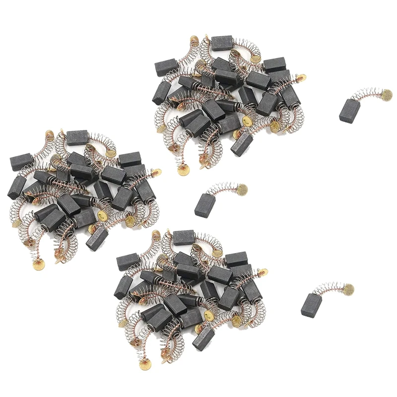 

90Pcs Carbon Motor Brushes Electric Rotary Motor Tool For Dremel Electric Motors Spare Part Repair (12X8x5mm Base)