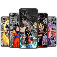 japan dragon ball z phone case for xiaomi redmi note 11 10 9 8 pro 7 9s 8a 11s soft cover goku anime for red mi 8pro 10pro coque