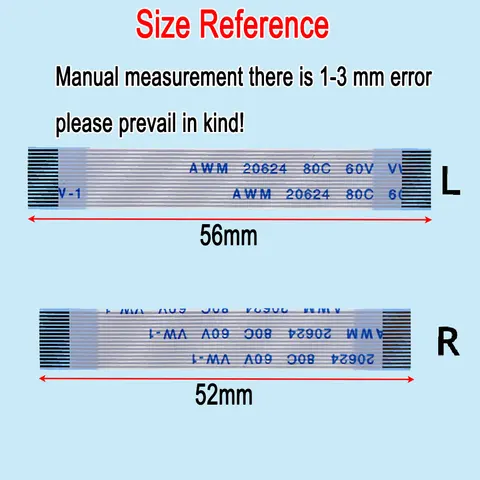 2 шт. для PS5 2,0 гибкий кабель L1L2 R1R2 детали для ремонта для PS5 L R джойстик панель кабель запасные части