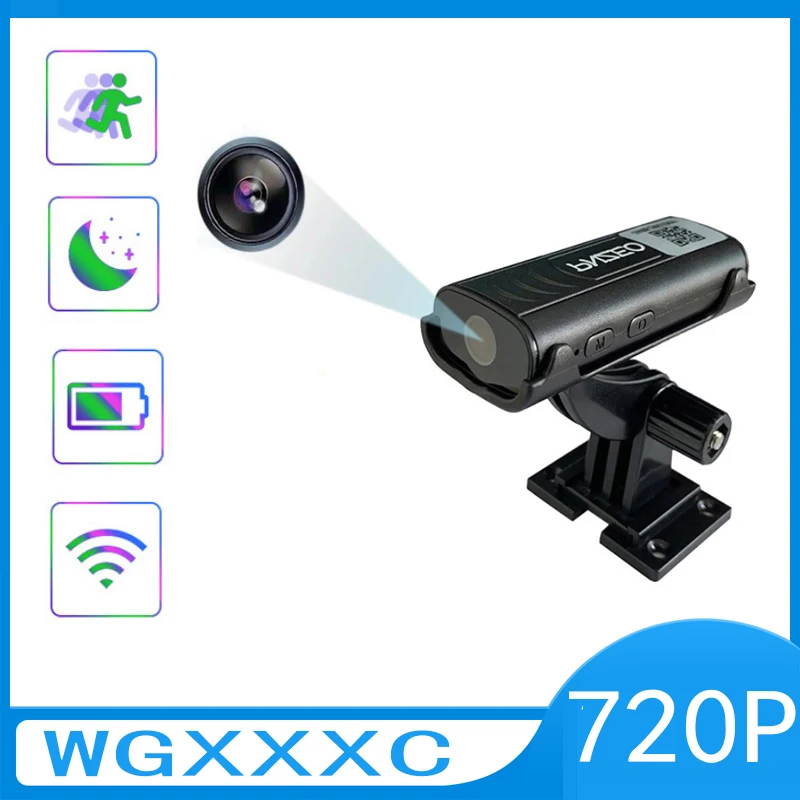 

720P Mini Portable WIFI ip cam Night Vision Motion Detection Remote Camera Smart Home Security Monitoring Information Recorder