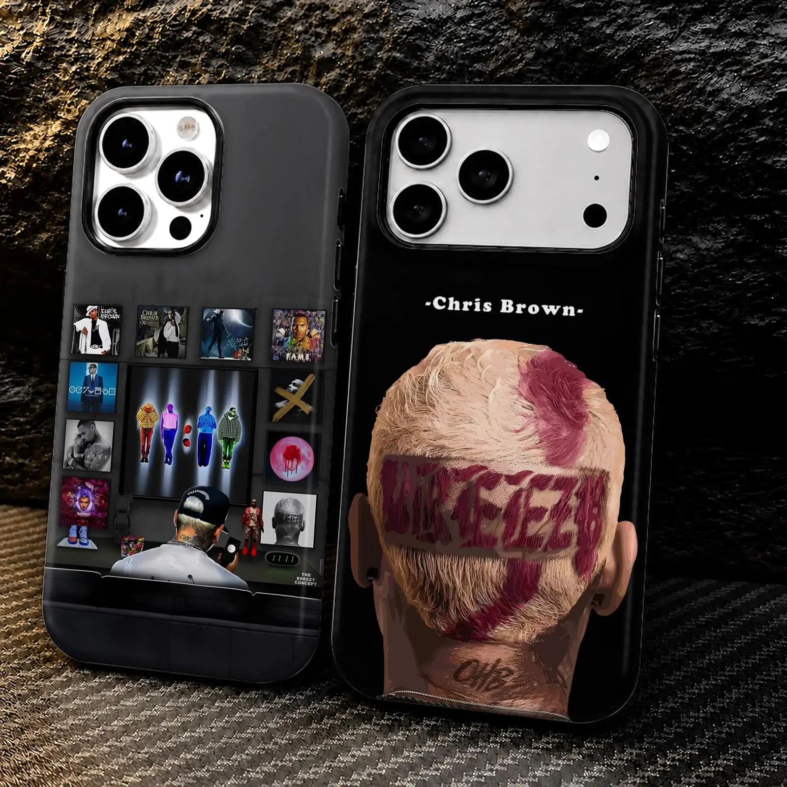 Фото Чехол для телефона Rap C-Chris B-Brown для iPhone 17 16 15 14 13 12 11 Pro Max Air, двухслойный, противоударный, защитный, 2-в-1 №1