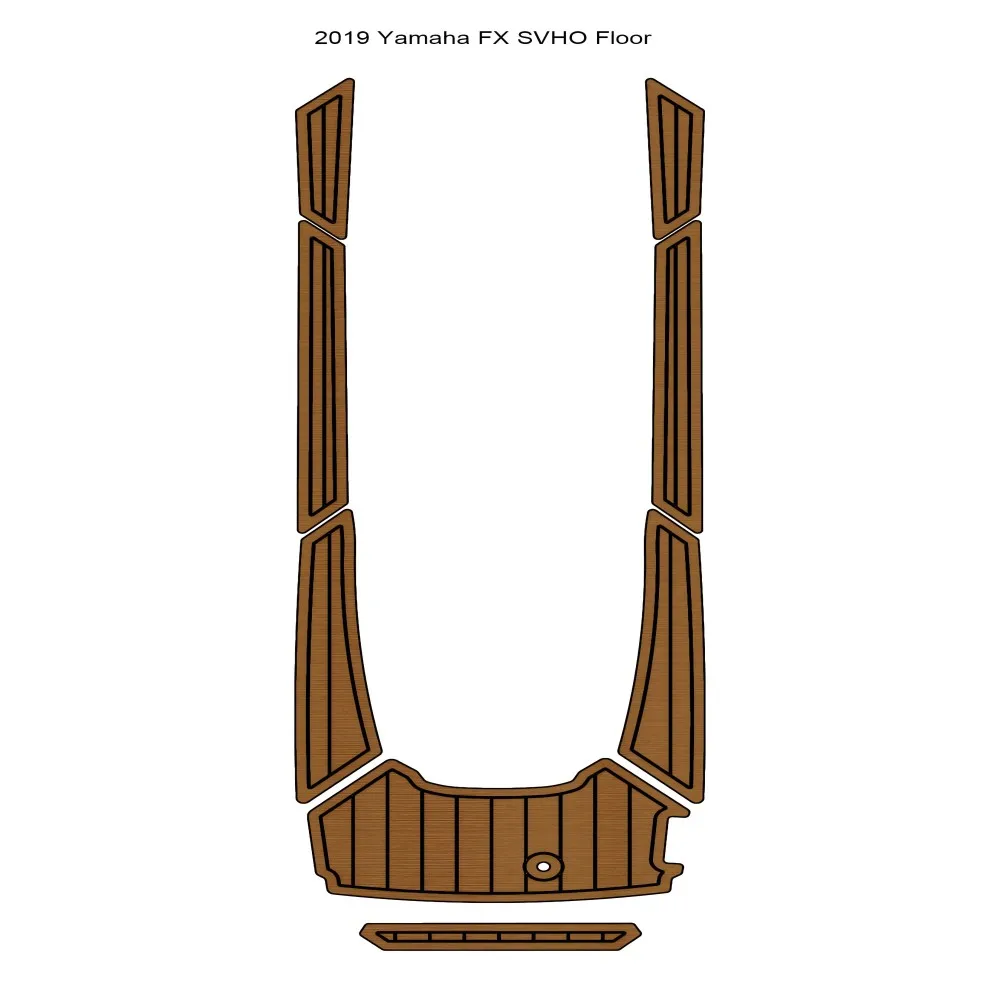 Ya-ma-ha FX SVHO Напольный коврик для лодки из пены EVA искусственного тикового дерева