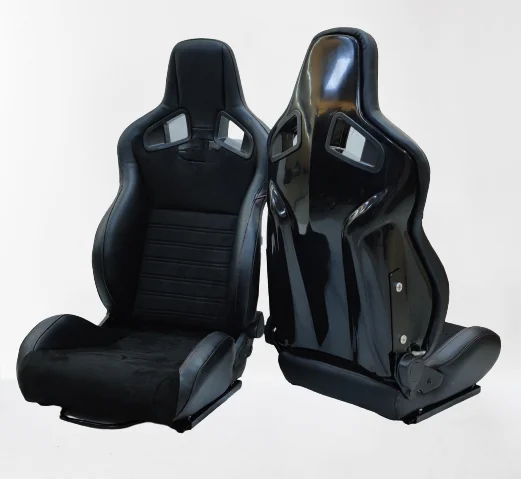 

Adjustable New Leather Carbon Fiber Use For Car With Different Color Universal Racing Seats