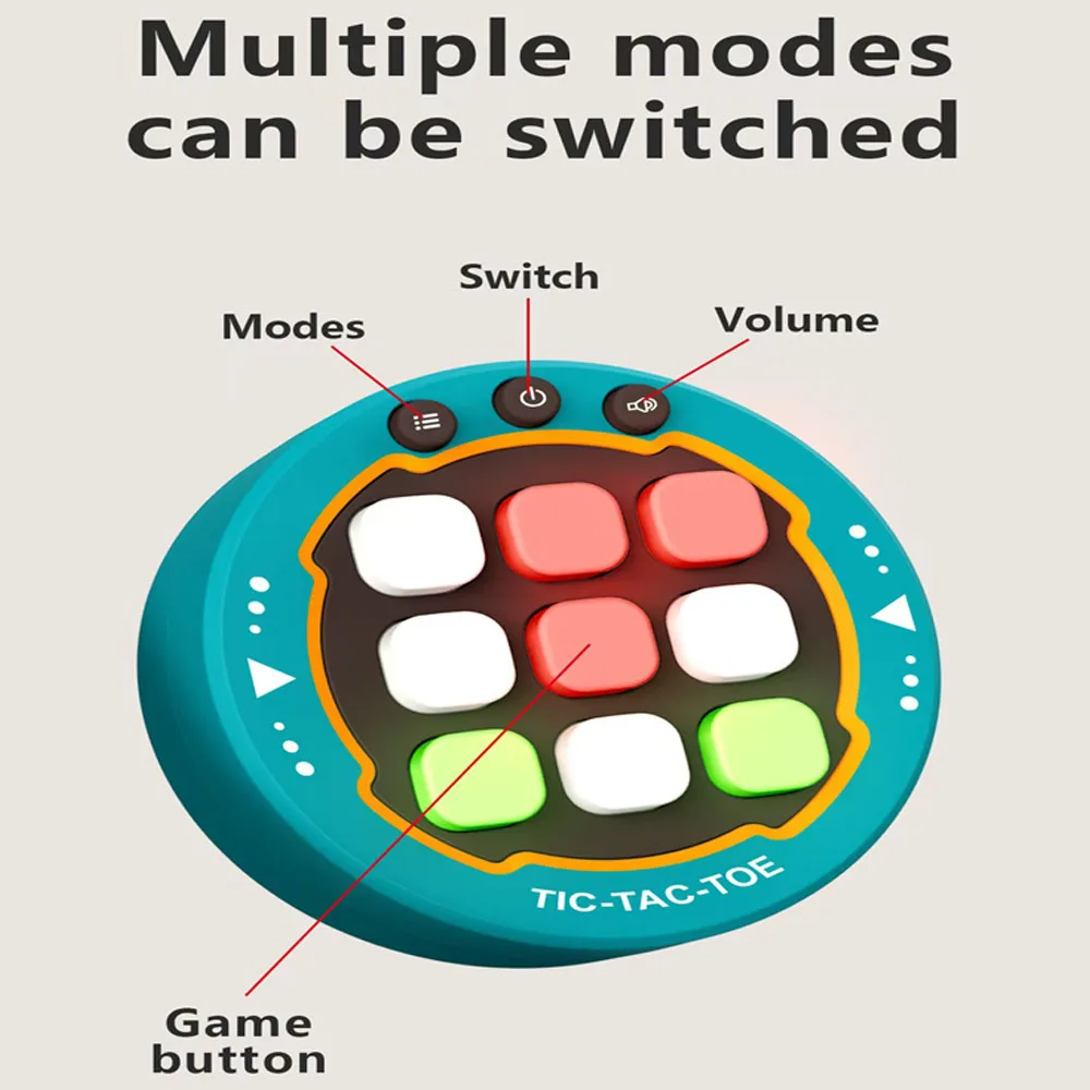 Игровая консоль-пазл для детей Классическая дорожная приставка-пазл с