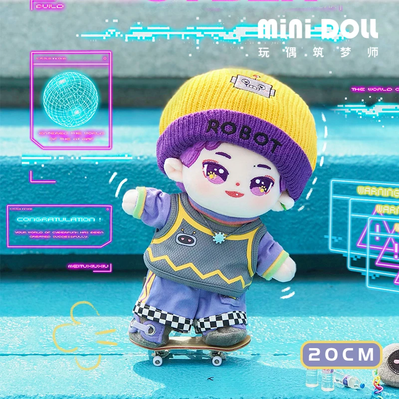 

No attribute Original Cool Boy Sports Suit For 15/20cm Doll Toy Dress up Clothes Clothing Costume Limited Cute Cosplay Xmas Gift