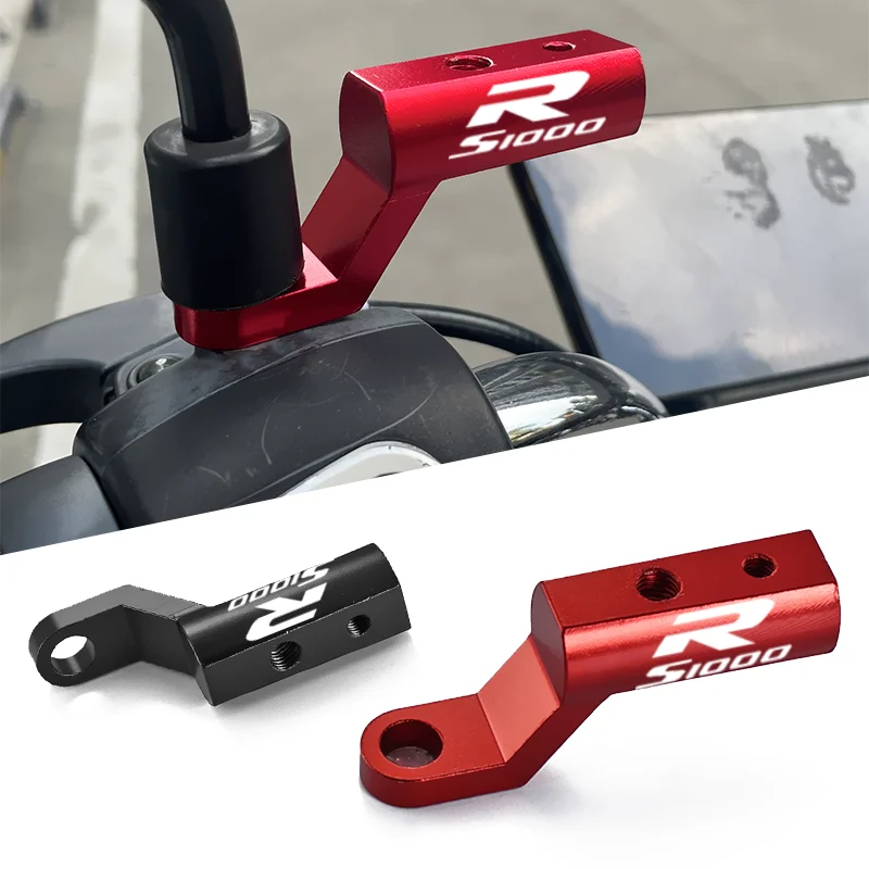 

For BMW S1000R S1000 R S 1000 R 2017 2018 2019 2020 2021 Universal Motorcycle Mirror Bracket Expander Rearview Extension Holder
