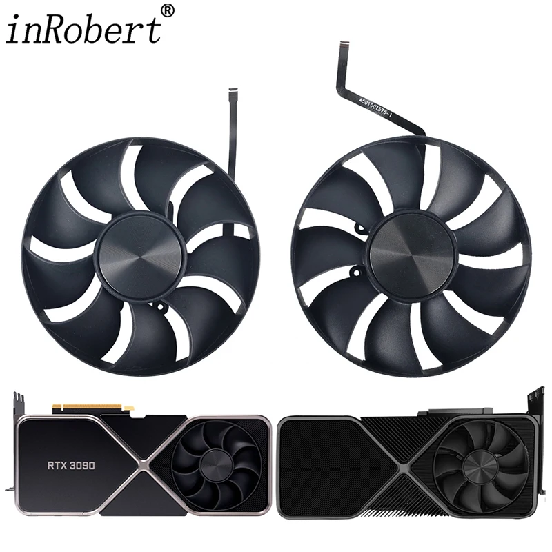 Вентилятор видеокарты 110 мм RTX3090FE RTX3090TiFE для NVIDIA GeForce RTX 3090 3090Ti Founders Edition, охлаждающий вентилятор для видеокарты