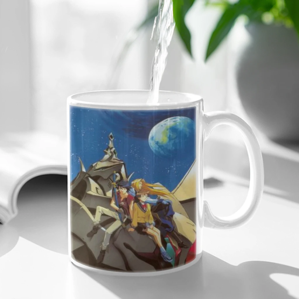 E-Escaflowne мультяшная молочная чашка для мокко кофе и чая милый десерт завтрака с