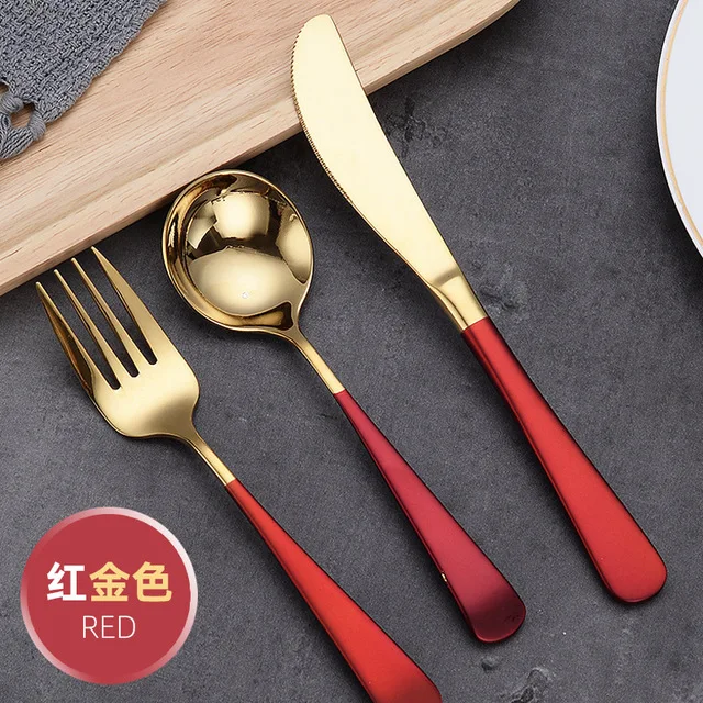 Набор столовых приборов из нержавеющей стали 3 шт./компл. | Дом и сад