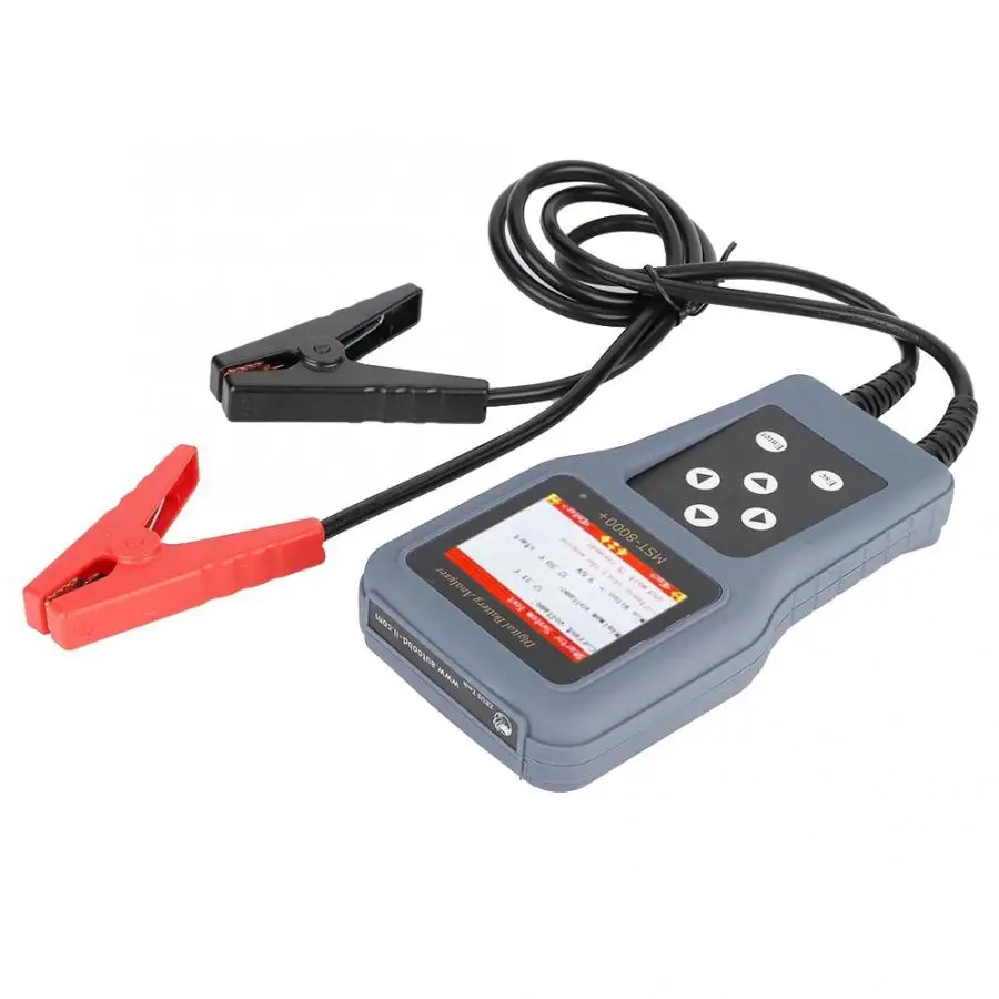 

High precision MST8000+ Car Battery Tester 12V 24V Auto Digital Battery Analyzer MST-8000+ Support 12v or 24v battery