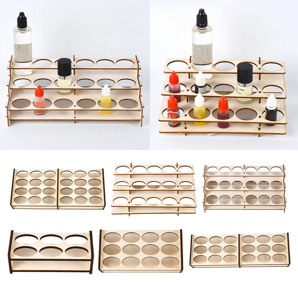 

Paint Bottles Rack Spraying Hobby Art Bottle Storage Holder