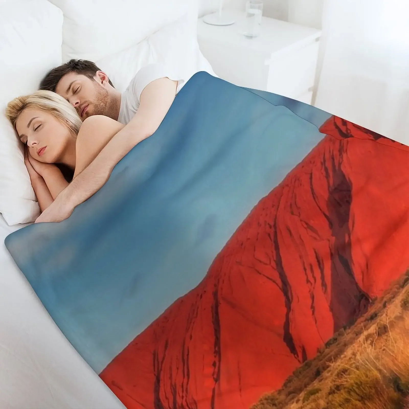 Одеяло Uluru Australia Ayers Rock Sandstone Monolith детский забавный подарок одеяла