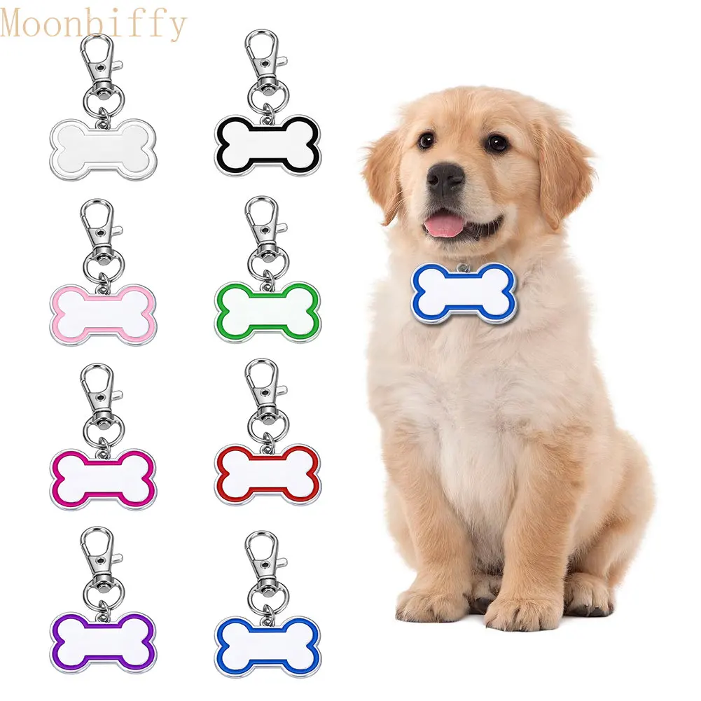 

Bone Anti-lost Pet ID For Cat Puppy Tag Personalized Engraved Pet ID Name Customized Dog Collar Tags Pendant Collars Accessories