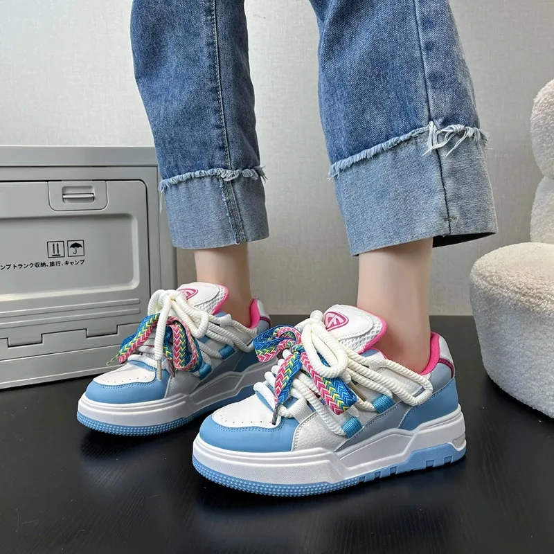 

Женские парусиновые туфли, однотонные, для скейтборда, весна 2023