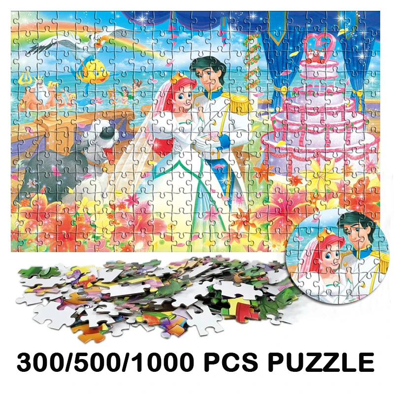 

Пазл «русалочка», 300/500/1000 шт.